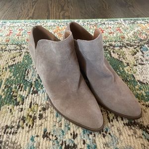 Lucky Brand wedge boots, NWOT